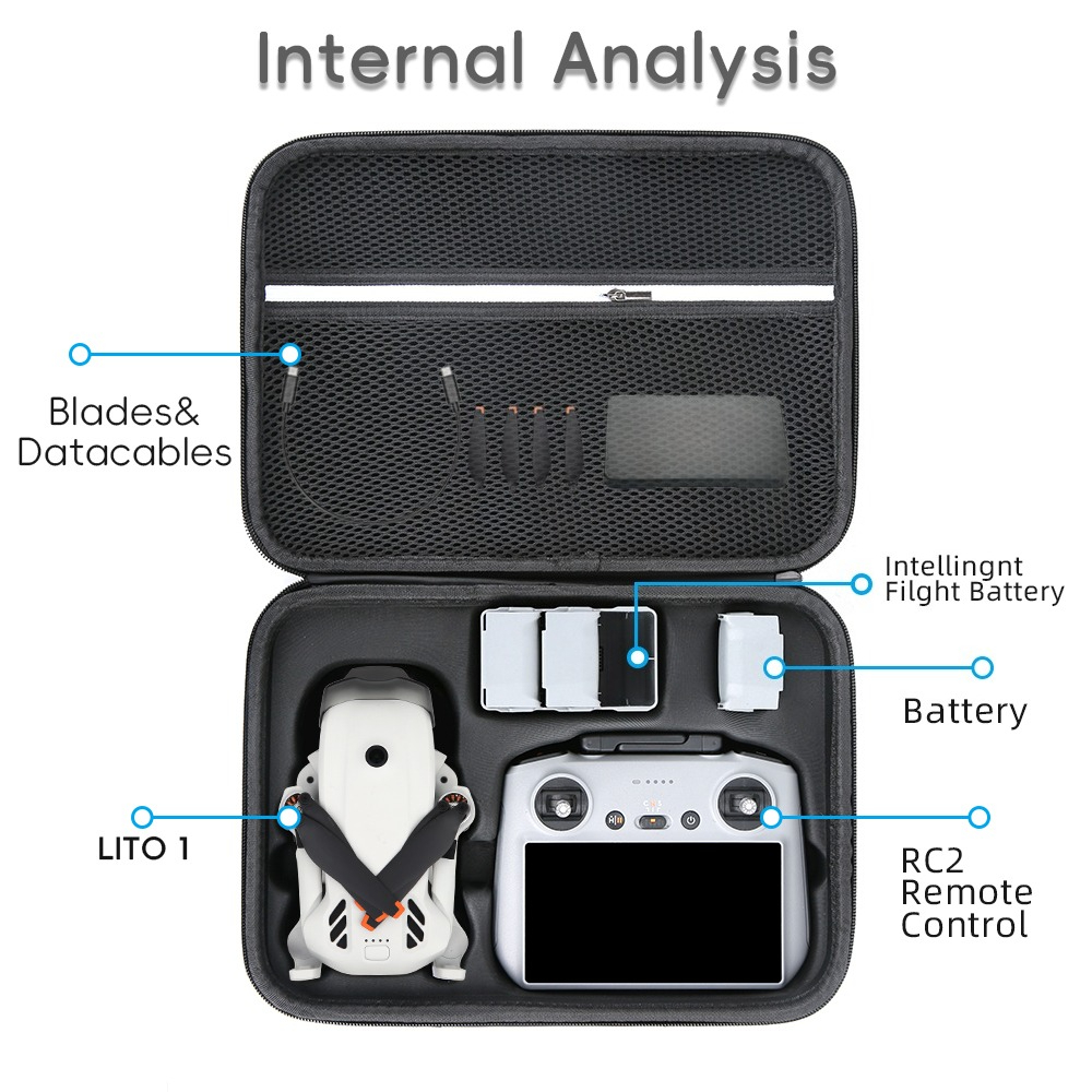 Portable Carrying Case For DJI - đánh giá và giá Drone Carrying Case