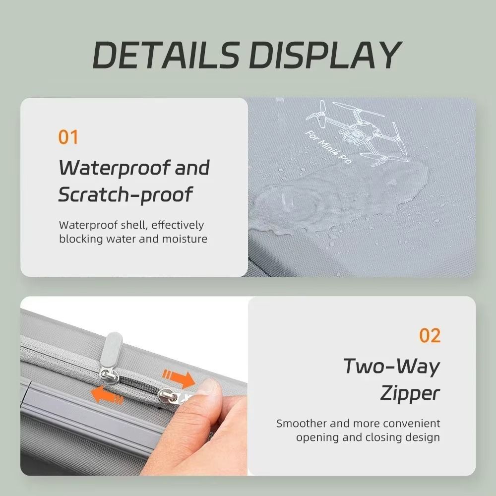 Outdoor Portable Carrying Case - đánh giá và giá Drone Hard Shell Case