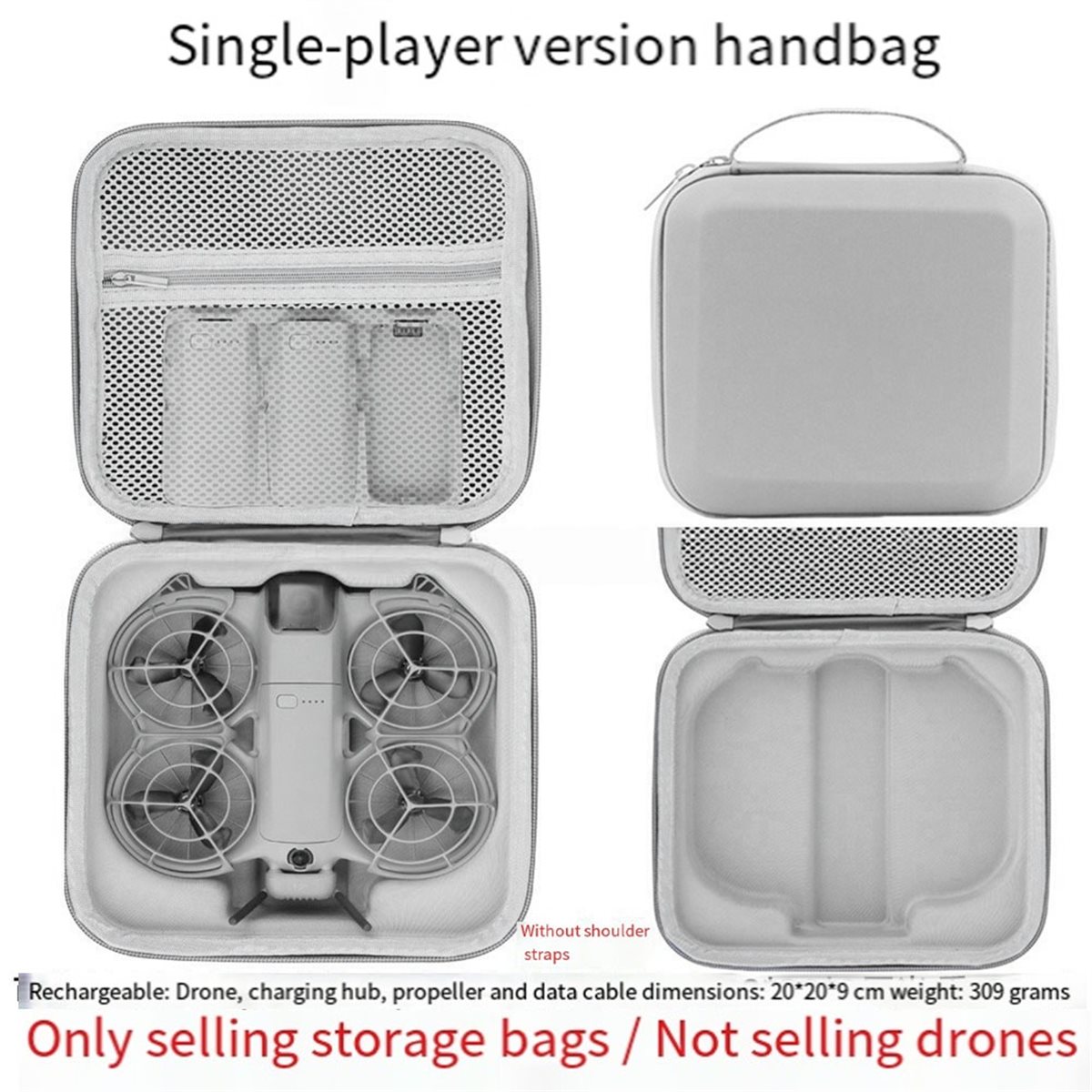 DT584 STOCK-Hard Shell Handbag - đánh giá và giá Drone Hard Shell Case