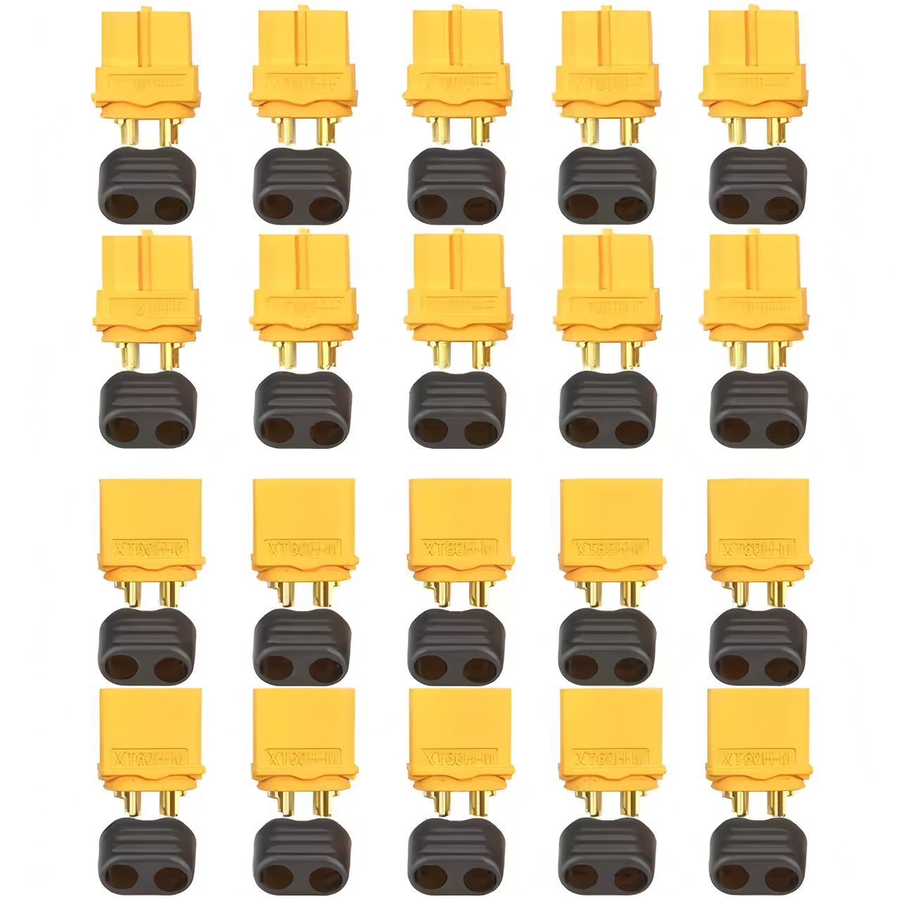10/20pair XT60H Connector Plug - đánh giá và giá Drone Battery Adapter