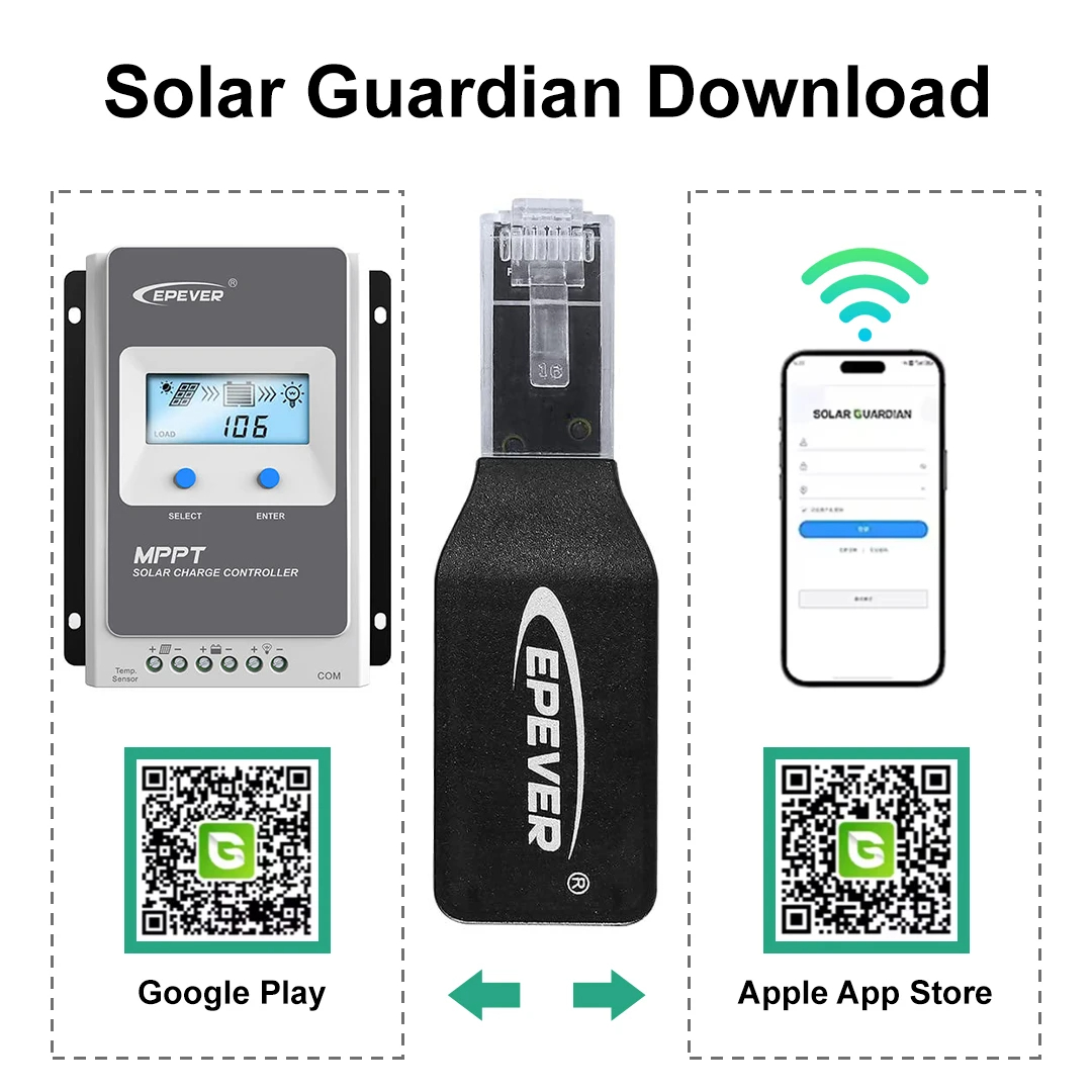 EPEVER WiFi 2.4G RJ45 D WIFI B - đánh giá và giá Drone Solar Charger