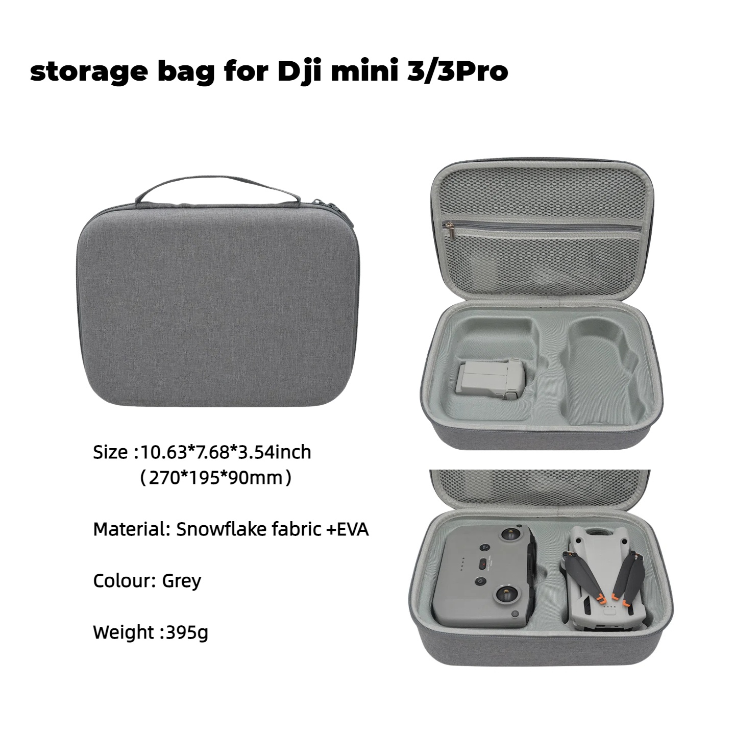 Hard EVA Drone Bag For DJI Min - đánh giá và giá Drone Joystick Cover